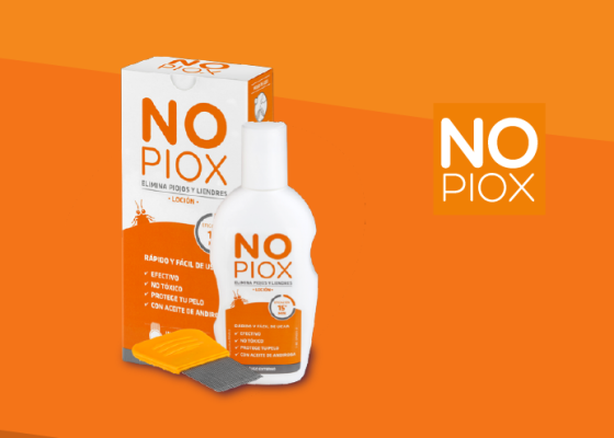producto nopiox con fondo naranjo